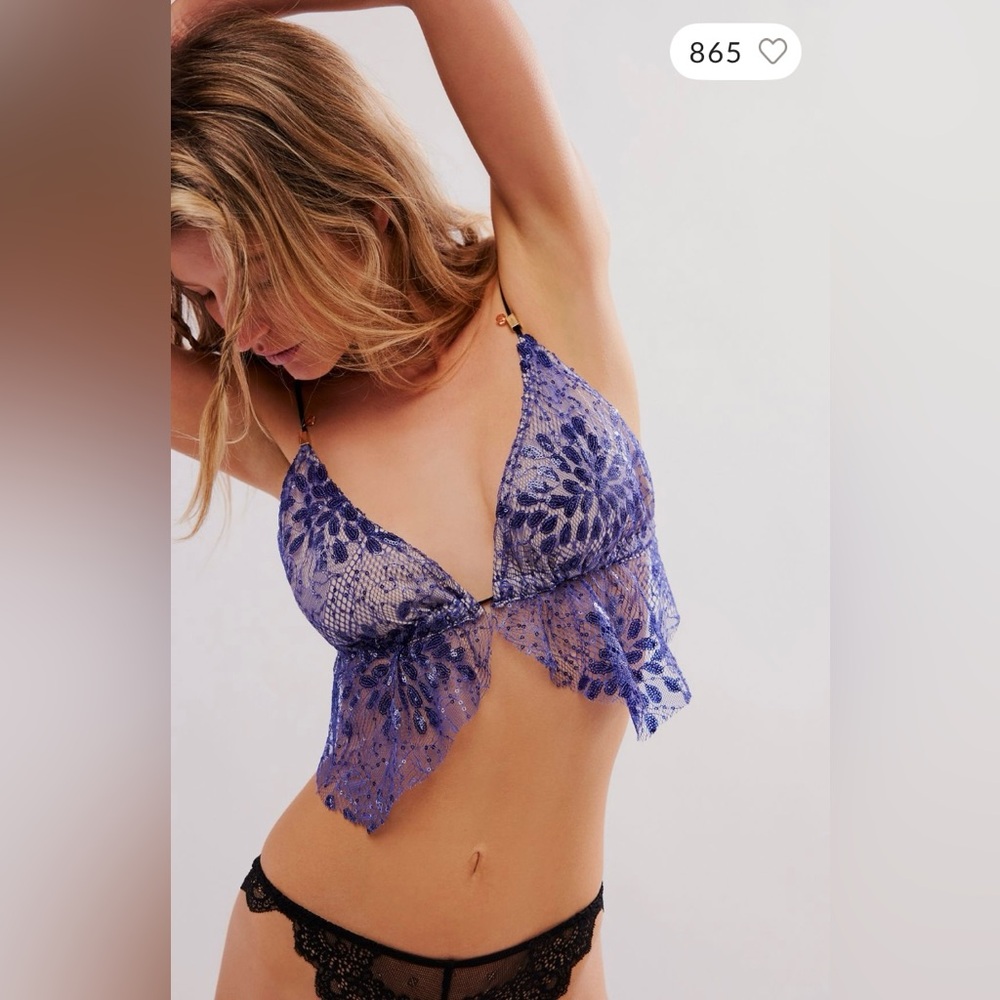 Free People Intimately Crystal Clear Bralette - Picture 4 of 11